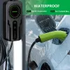 Cargador móvil para vehículos eléctricos QOLTEC 52468 Type 2, 3,5 kW, 16 A, cable de 5 m, IP65