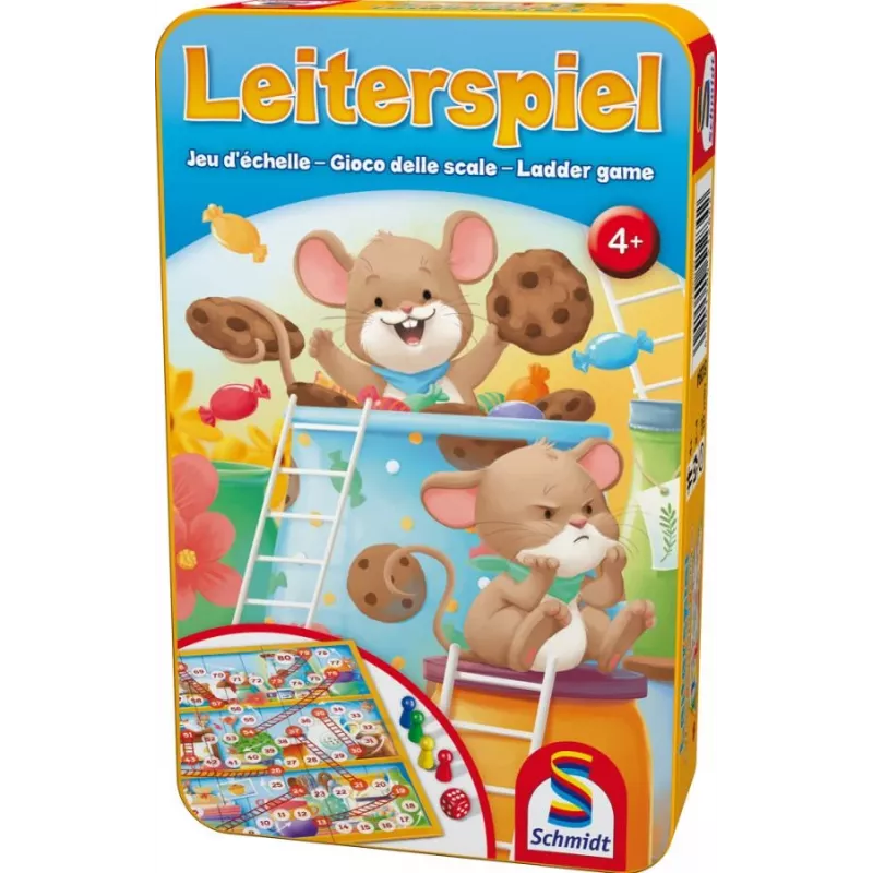 Schmidt Spiele Leiterspiel - Juego de mesa - Aprendizaje - 4 años (51284)