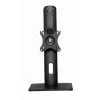 Soporte de sobremesa para monitor Gembird MS-D1-01 altura ajustable Negro