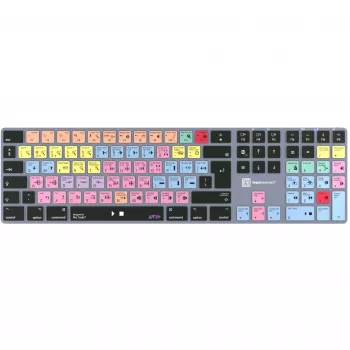 Teclado Logickeyboard Avid Pro Tools Titan DE Mac LKB-PT-TM-DE