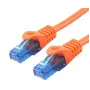 Cable de red LOGON Cat5e U/UTP 20 m RJ-45 a RJ-45 naranja