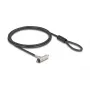 Navilock candado para portátil con llave para ranura HP Nano 1.80 m negro (20678)
