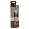 Cúter WEDO 78 830 con hoja troceable, mango ergonómico, 1 ud., negro/rojo/plata