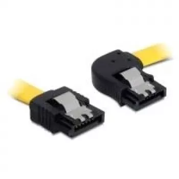 Cable SATA conector/conector 0,5 m DeLOCK 82829 Amarillo