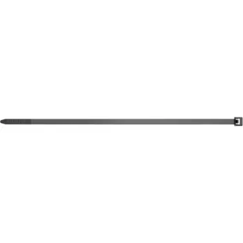 Brida perforada FISCHER 69375 — nailon, 500 mm x 7,6 mm, negro, 100 uds.
