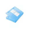 Caja para disco duro LogiLink para discos externos de 2.5, caja de protección azul, resistente a golpes y agua, con cierre (UA0131)