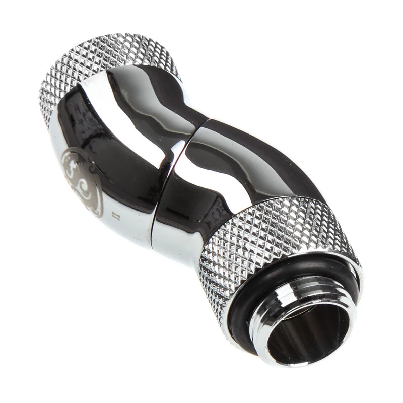 Racor para refrigeración líquida BitsPower BP-90R3D Latón Plata – accesorio para sistema de refrigeración de ordenador