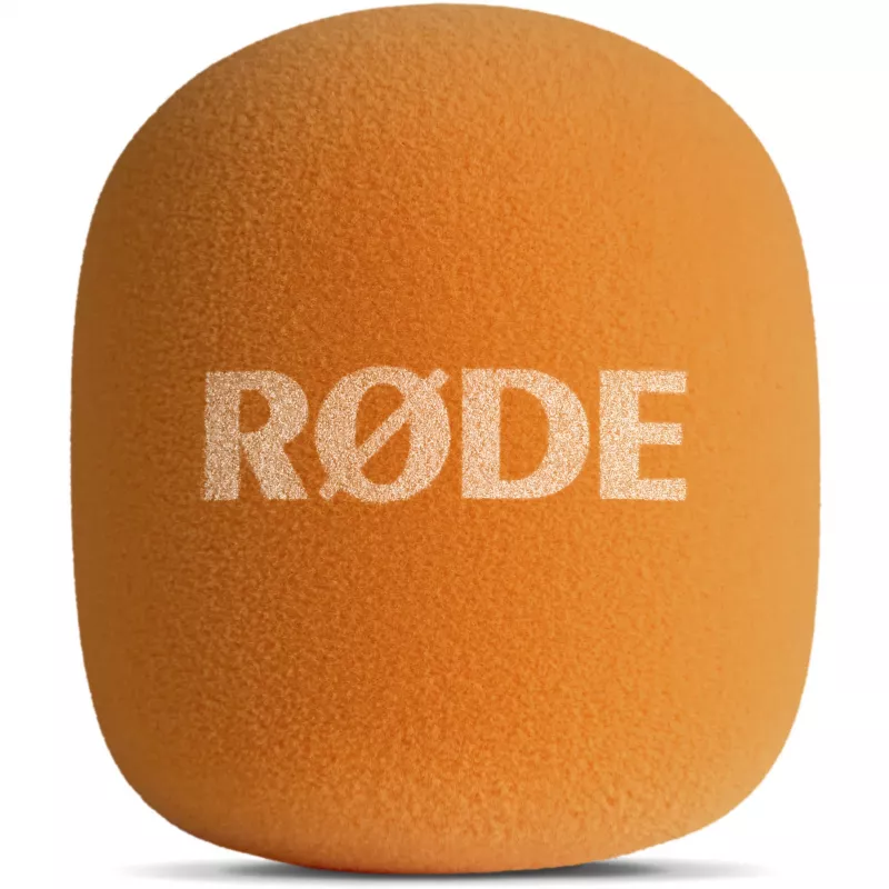 Rode Interview GO – micrófono compacto de mano para entrevistas, naranja