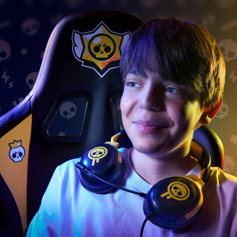 Auriculares gaming Subsonic Brawl Stars Drippy Skull