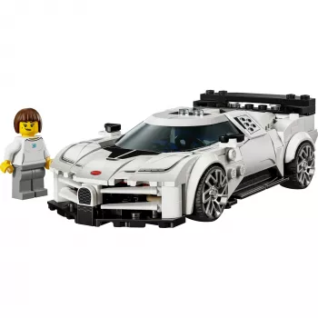 Set de juguete de construcción LEGO Bugatti Centodieci Speed Champions 77240 – 291 piezas, 1 minifigura, a partir de 9 años