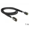 Cable SAS DeLOCK 83389 1 m negro