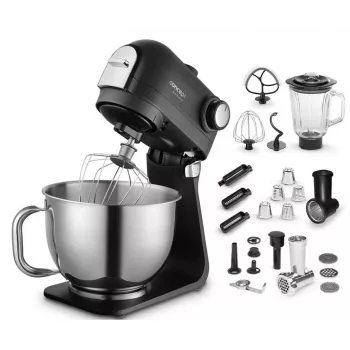 Batidora de vaso Concept RM8000 — 1200 W, robot de cocina, negra
