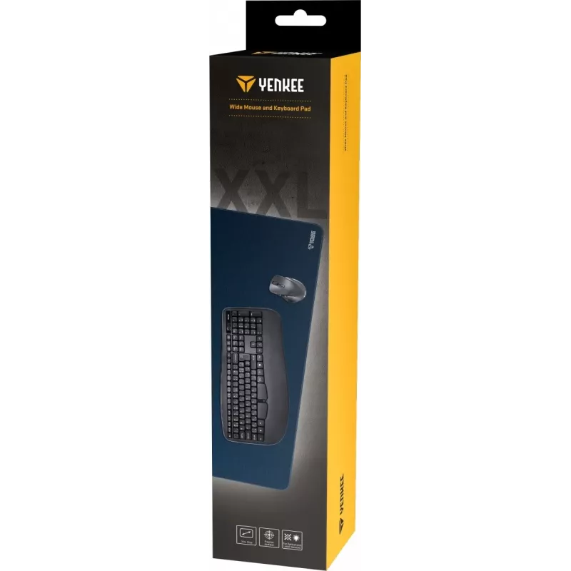 Alfombrilla para ratón y teclado YENKEE YPM 9040BE Office XXL