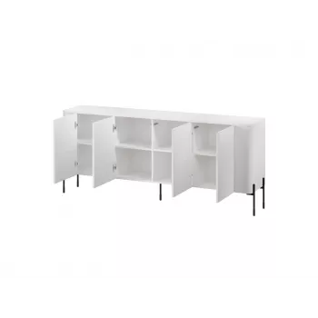 Cómoda VERA 190x40x80 blanco mate