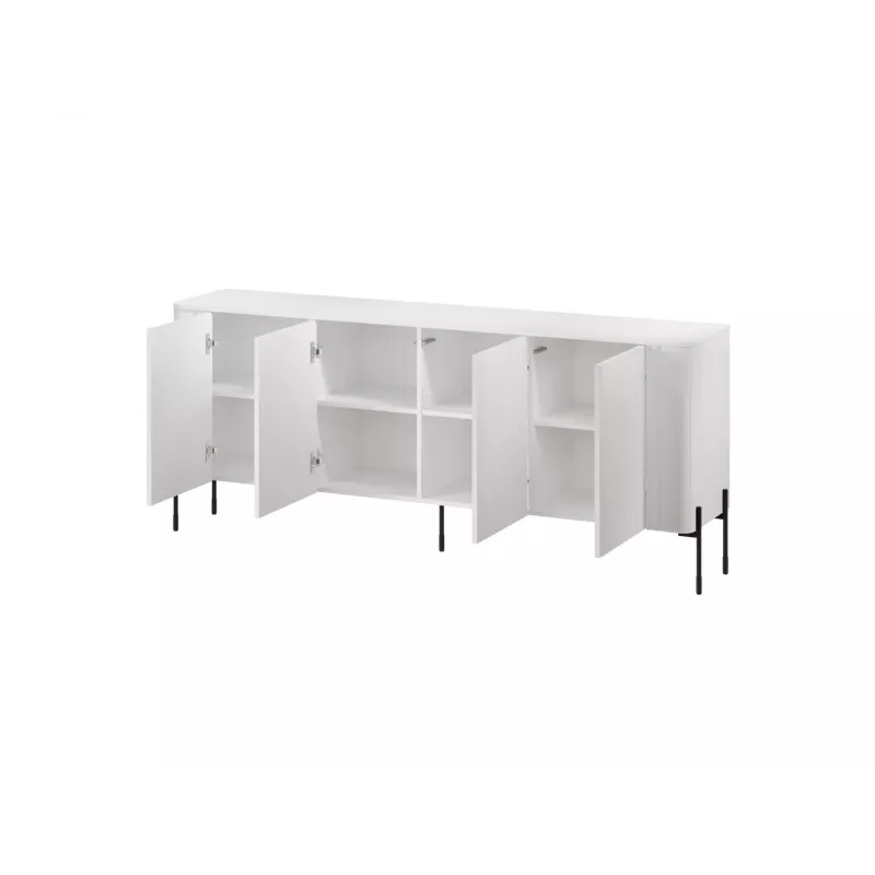 Cómoda VERA 190x40x80 blanco mate