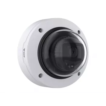 Cámara de seguridad IP domo AXIS P3277‑LV — 2592×1944 CMOS, 104° HFOV, 30 fps, montaje en techo/pared, interior/exterior