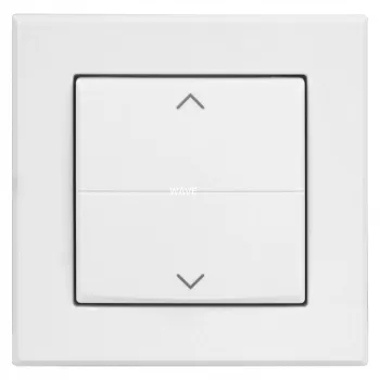 Tecla pulsadora Smart Home para interruptores de marca flechas (HmIP-BRA) blanca
