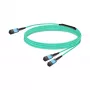 Cable de red Nvidia MFP7E20-N010 InfiniBand 10 m MPO 2x MPO azul