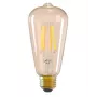Bombilla inteligente Tellur WiFi Filament E27 ámbar blanco cálido regulable 6W 806lm