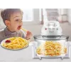Vaporera eléctrica Beper BF.640 2 niveles, temporizador ajustable, vaporera de sobremesa