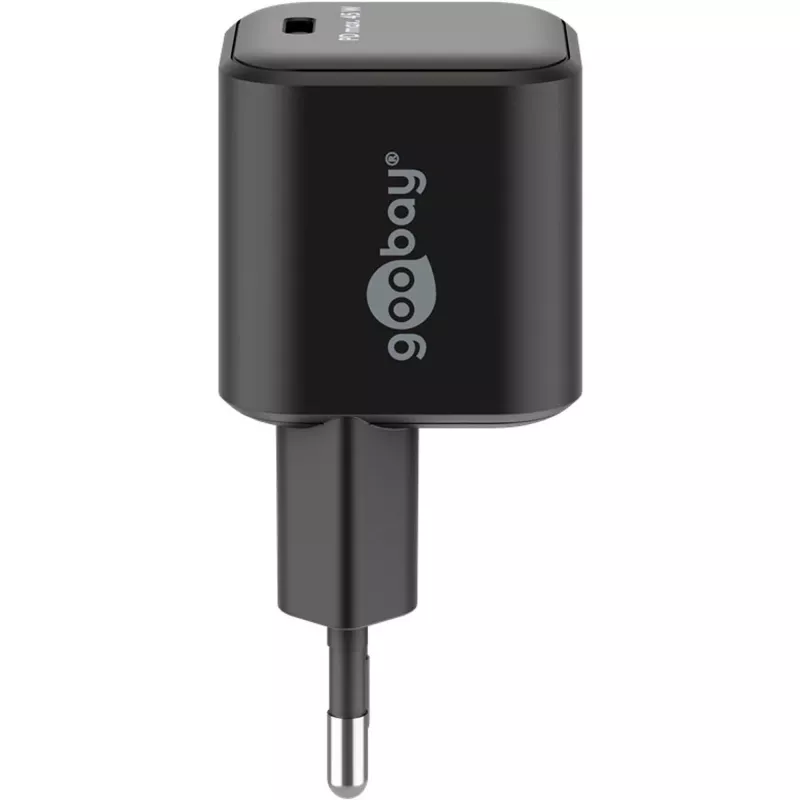 Cargador Goobay 65331 cargador rápido de CA para interiores negro USB Type-C