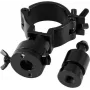 EUROLITE abrazadera TPZ-1 negra con pasador TV – abrazadera de iluminación/estructuras para luminarias