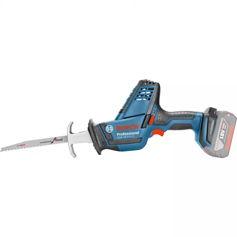 Bosch GSA 18 V-LI C Professional negro, azul, rojo