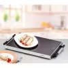 Rommelsbacher WPR 305/E placa calientaplatos, acero inoxidable/negro, 300 W