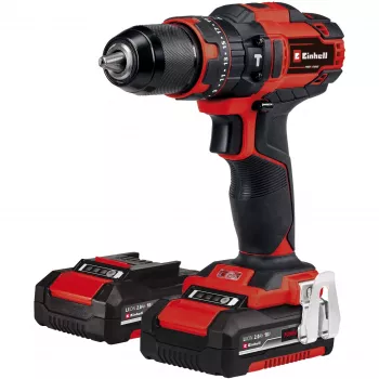 Atornillador-taladro a batería EINHELL TE-CD 18/40 Li +64 2x2Ah | Einhell