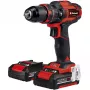 Atornillador-taladro a batería EINHELL TE-CD 18/40 Li +64 2x2Ah | Einhell