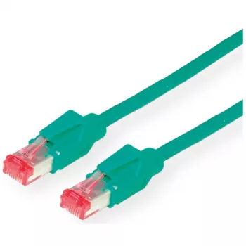 Datwyler DATWYLER - Cable de parcheo - RJ-45 (M) - RJ-45 (M) - 2 m - Cable SSTP - CAT 6 - libre de halógenos - verde (21.05.0023)