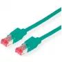 Datwyler DATWYLER - Cable de parcheo - RJ-45 (M) - RJ-45 (M) - 2 m - Cable SSTP - CAT 6 - libre de halógenos - verde (21.05.0023)