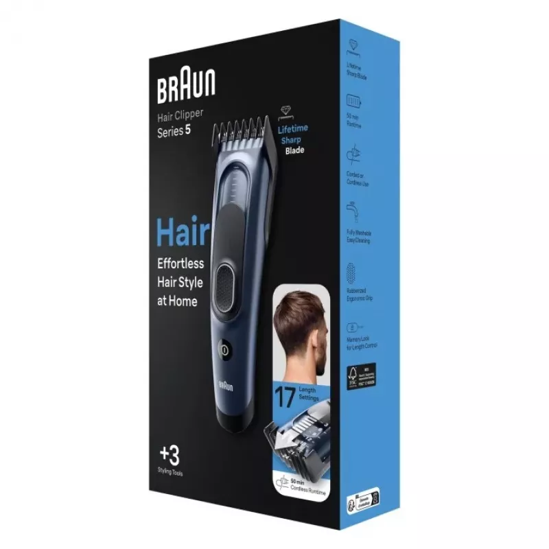 Braun HC5350 cortapelos, azul