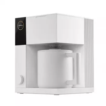 Cafetera Fellow Aiden, 1,5 L, 10 tazas, blanco mate