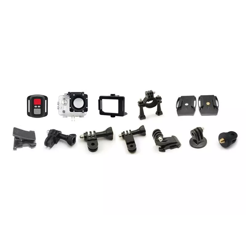 Easypix GoXtreme Enduro negro - cámara de acción - montable - 4K / 30 fps - 8,0 MPix - Wi-Fi - sumergible hasta 30 m - negro