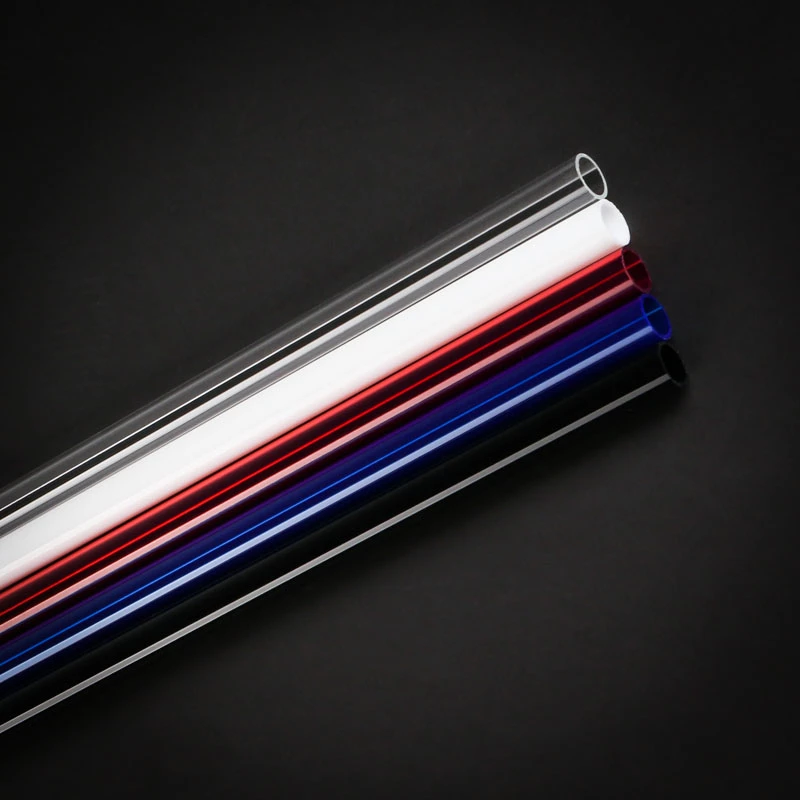BitsPower Crystal Link Tube 12/10mm 500mm – tubo rígido transparente para refrigeración líquida de PC