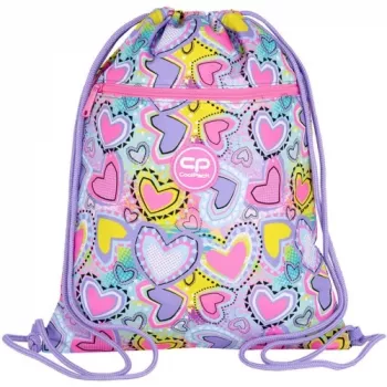 Bolsa de deporte CoolPack Vert Pastel Hearts
