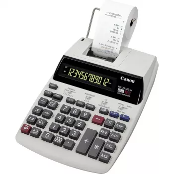 Calculadora de sobremesa con impresora Canon MP120-MG-es II Blanca