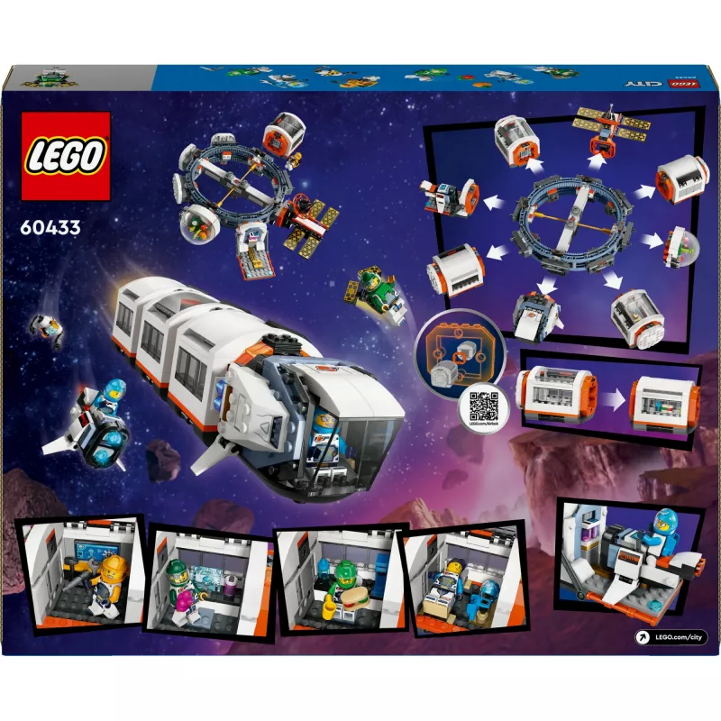 LEGO CITY 60433 ESTACIÓN ESPACIAL MODULAR