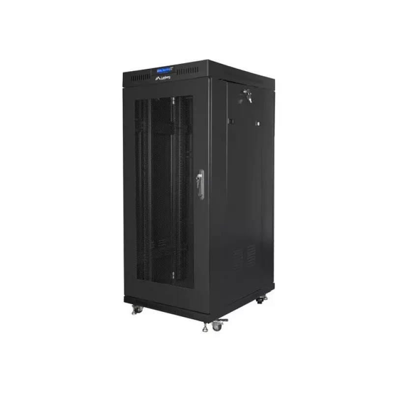Armario independiente Lanberg FF01-8822-23BL 22U 1200kg Negro