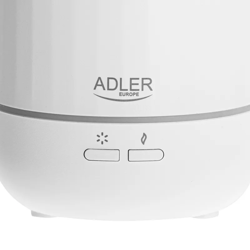 Difusor de aromas ultrasónico Adler AD 7968 – blanco, para estancias de hasta 25 m²