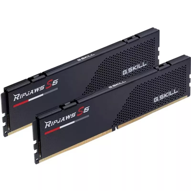 DIMM 96 GB DDR5-5600 (2x 48 GB) Dual-Kit, memoria RAM negra, F5-5600J4040D48GX2-RS5K, Ripjaws S5, INTEL XMP
