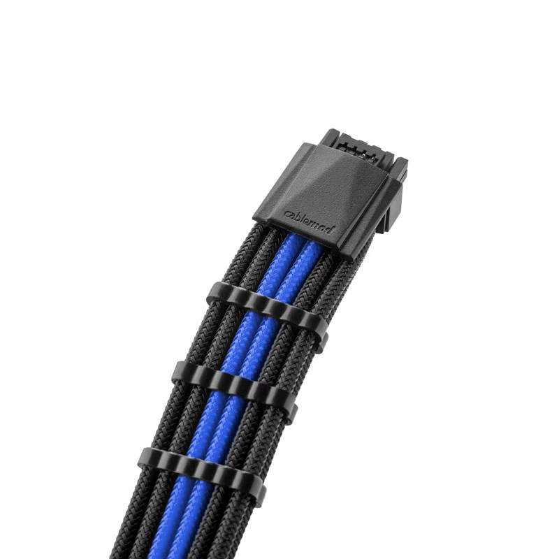 CableMod PRO ModMesh kit de extensión de cable 12VHPWR negro/azul — extensión de alimentación para GPU 12VHPWR