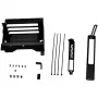 Soporte vertical para GPU Lian Li O11DEXL-1X – negro – kit de conversión para el Lian Li O11DEXL-W – montaje vertical de tarjeta gráfica – cubierta de ranura PCI – sin cable riser – para 4-Sl