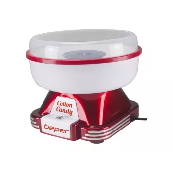 Máquina de algodón de azúcar Beper P101CUD250 250W, máquina de sobremesa compacta para casa y pequeños eventos