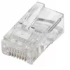 Intellinet 502375 Conector de cable RJ-45 transparente