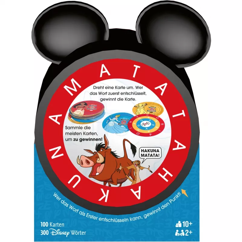 WordARound - Disney, juego de cartas