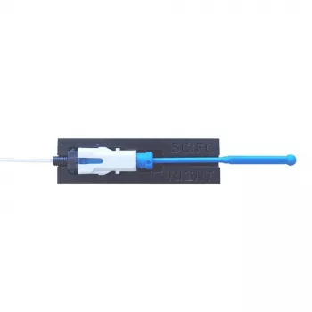 Soporte de fibra EasySplicer SC Negro FH101009 para empalme y preparación de fusión de conectores SC
