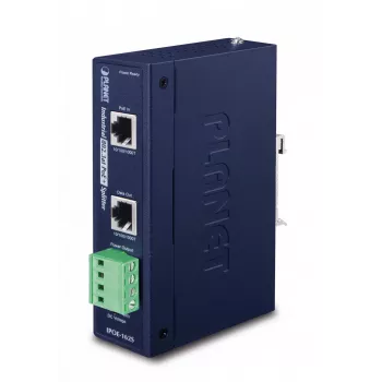 PLANET IPOE-162S - splitter PoE (montaje en carril DIN posible) - 48 - 56 V - 25 vatios - Ethernet 10/100/1000 - conectores de salida: 1