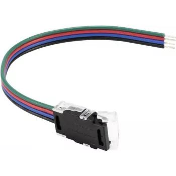 Conector de alimentación para tira LED EUROLITE 50530070 4 polos para tira de 10 mm